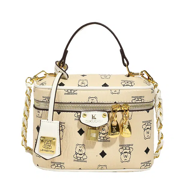 CREAM BEAR PU