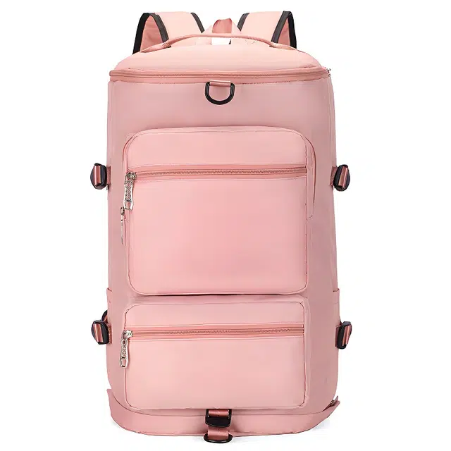 恒源祥 简约露营短期大容量干湿分离防水 尼龙 旅行包 男女同款情侣款 多色