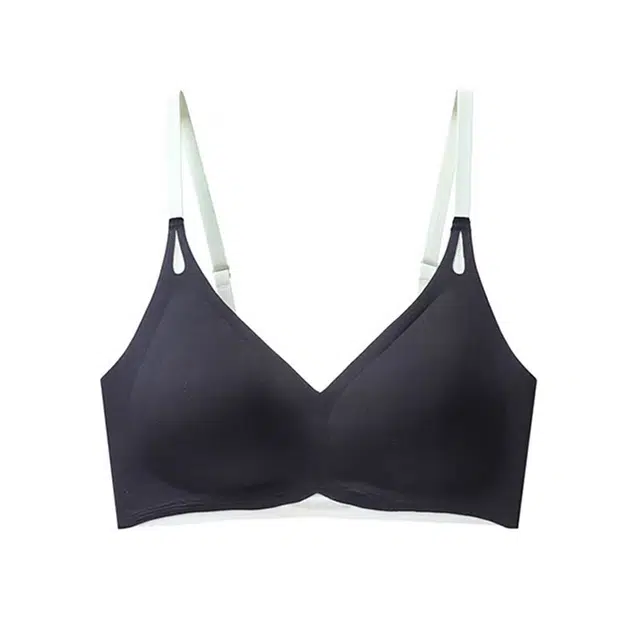 草本初色 无痕系列 透气小胸聚拢上托防下垂固定杯无钢圈美背运动文胸 女款 组合装