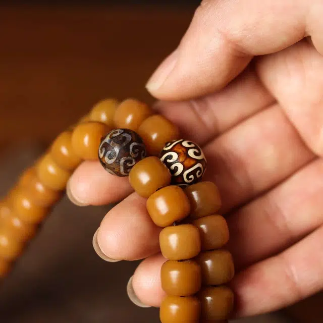 爵倾 个性设计#好运 菩提根 手串 男女同款情侣款