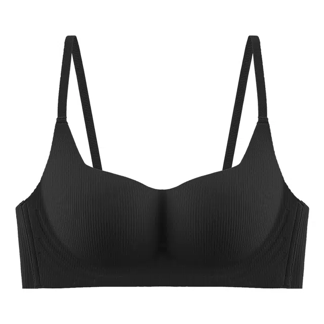 黛尔佳人 内衣女小胸聚拢显大无痕无钢圈收副乳软支撑上托防下垂胸罩文胸 女款