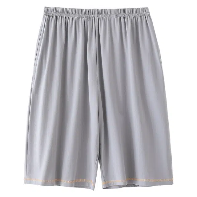 俏霓桐 经典简约大方时尚高级感百搭休闲舒适凉感家居服可外穿睡裤 男款