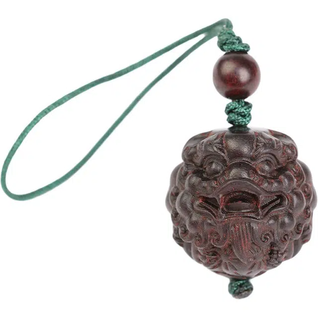 三檀小舍 【招财貔貅】国潮国风平安如意高升转运纳福佛珠盘玩文玩小众高级#好运 紫檀属 挂件 男女同款情侣款