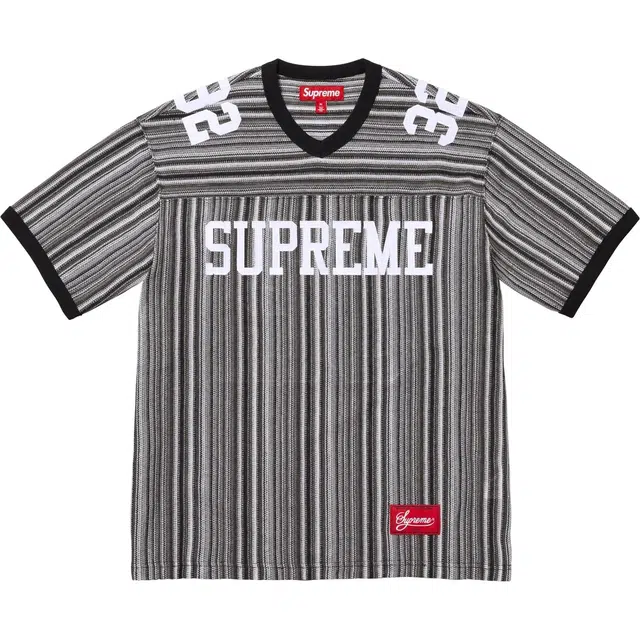 Supreme SS25 Open Knit Football Top