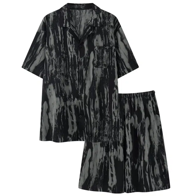 好福份 休闲家居服时尚简约睡衣套装 男款