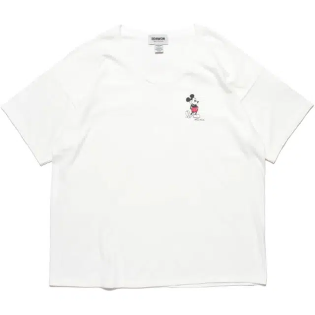 bowwow SS25 MICKEY MOUSE 8812 V-NECK TEE T
