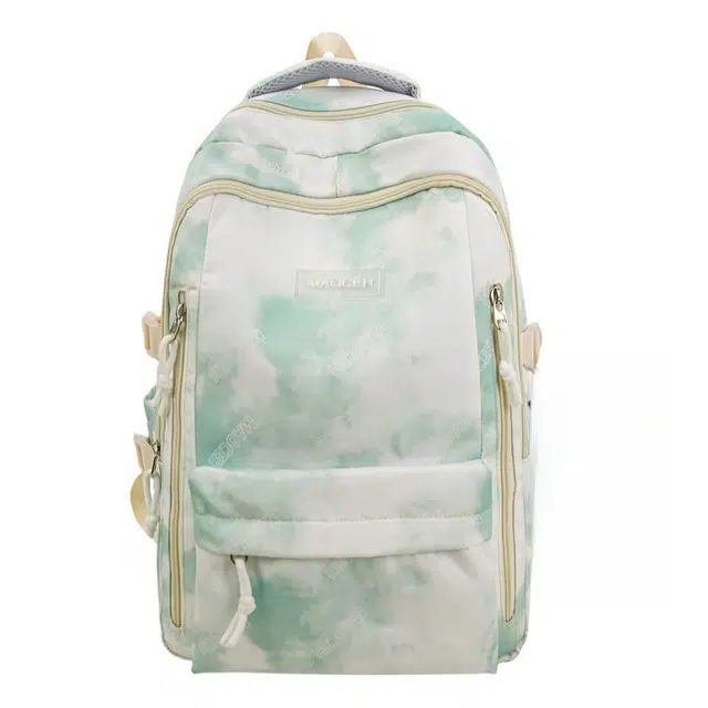 南潇湘 扎染小众设计小清新简约百搭 尼龙 背包双肩包 男女同款情侣款 多色