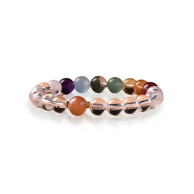 【雪霁影】 眰恦 搭配绿幽灵 纯洁 提升气质  小众设计 轻奢百搭风格 甜美 #好运天然 白水晶 手串 男女同款情侣款