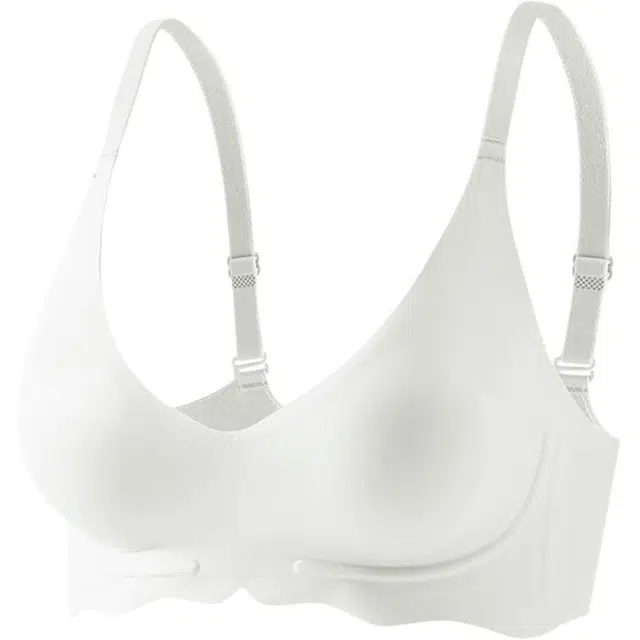 黛尔佳人 大胸显小胸无痕软支撑无钢圈防下垂收副乳文胸 女款