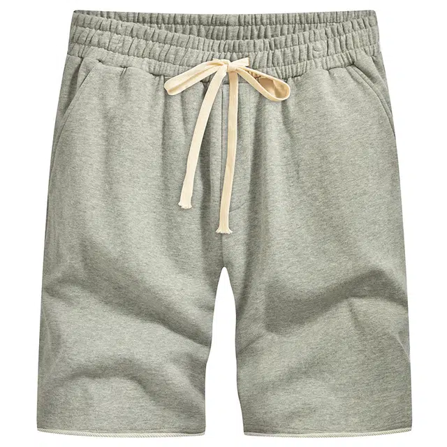 【dme】 时尚百搭纯色舒适宽松五分休闲短裤 男女同款