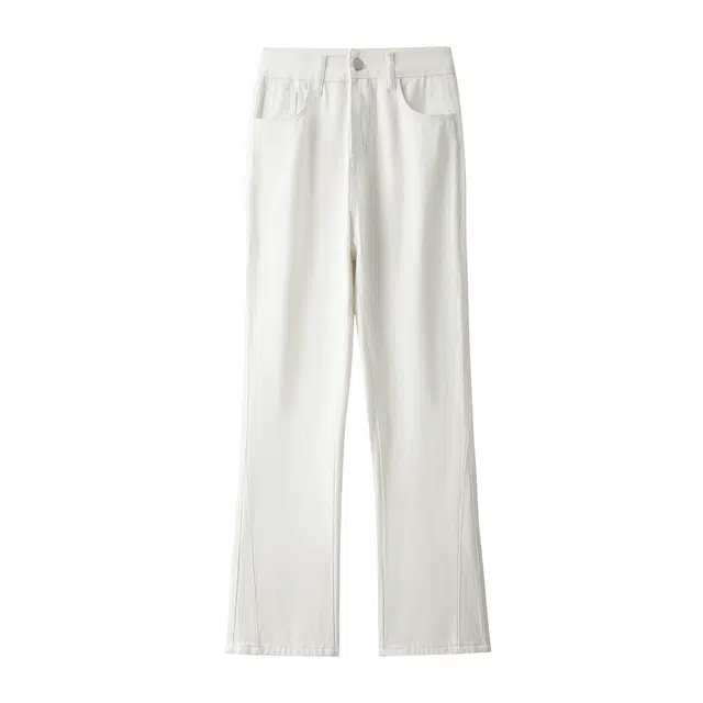 星际者 基础款微喇西装裤拖地裤透气舒适冰爽高街宽松休闲裤 男女同款