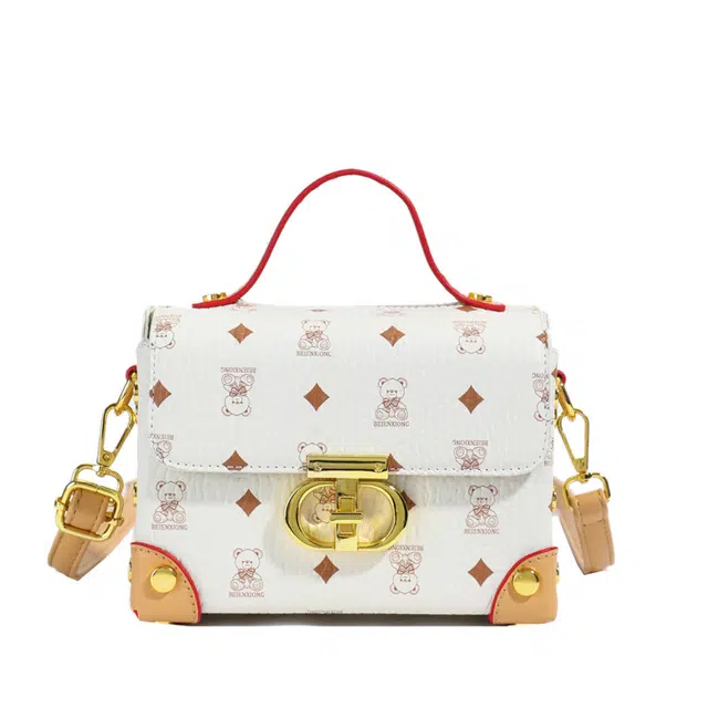 CREAM BEAR PU