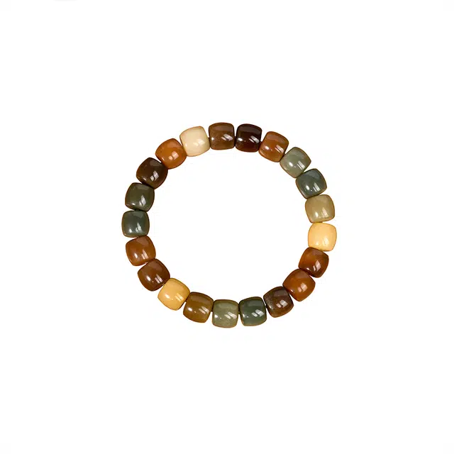 天纵 平安幸福精品纳福慧双全好运随身漾好运文玩 菩提根 手串 男女同款情侣款