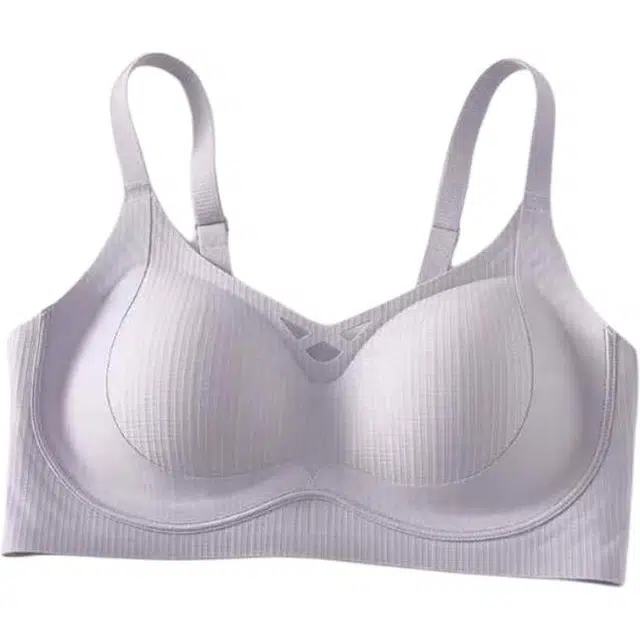 黛尔佳人 无痕舒适云朵内衣女士小胸聚拢上托收副乳防下垂薄款无钢圈胸罩文胸 女款