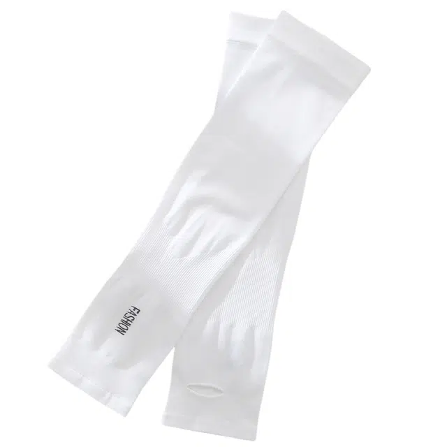 优莲茵 运动时尚夏日护臂夏季冰丝套 户外骑行开车防紫外线 聚酯纤维 防晒袖 男女同款情侣款