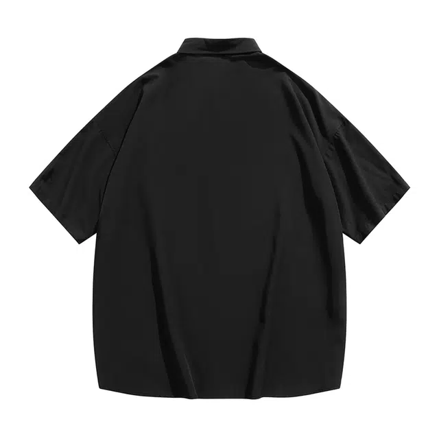 PAUL COSTELLOE Logo Button Shirt