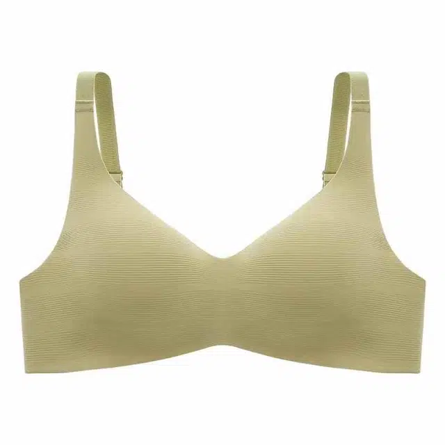 黛尔佳人 大胸显小薄款软支撑无痕杯防下垂收副乳文胸 女款