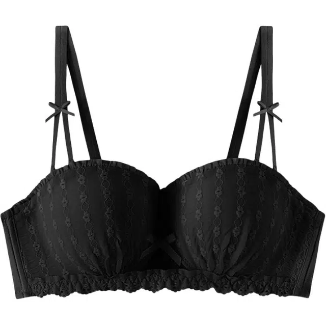 黛尔佳人 小胸聚拢显大收副乳防下垂纯欲蕾丝侧收文胸 女款