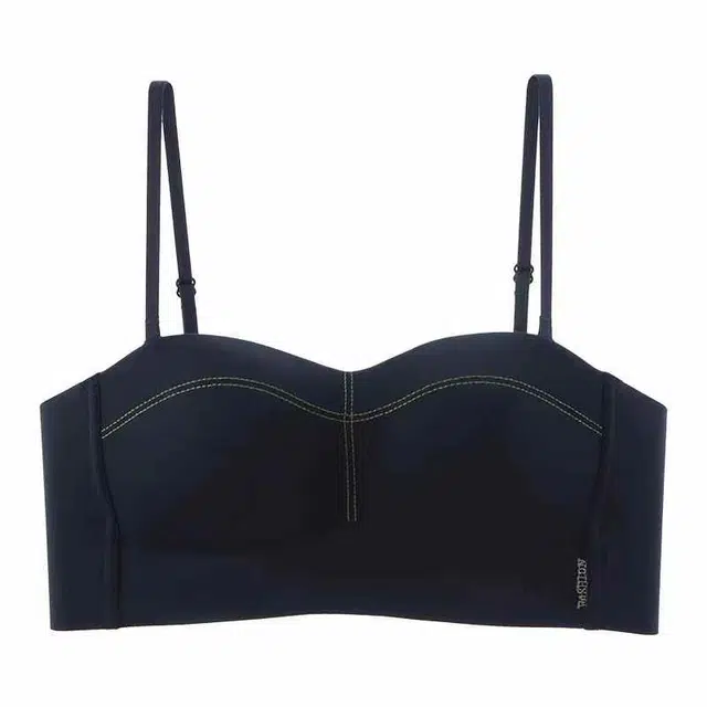 黛尔佳人 大胸显小无痕舒适薄款聚拢无钢圈收副乳防下垂文胸 女款