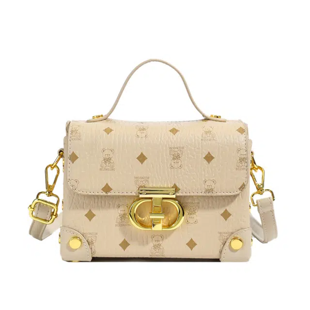 CREAM BEAR PU