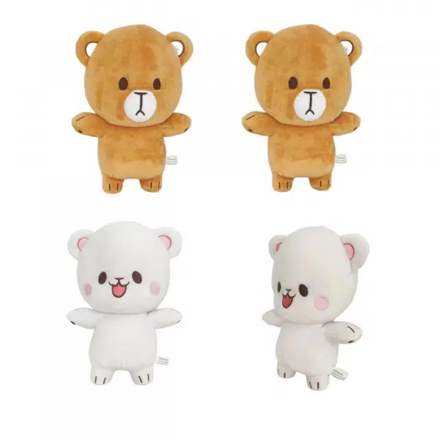 milk and mocha plush 22cm