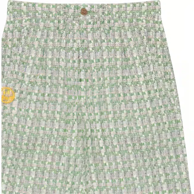 Drew House FW23 BOUCLE WIDE LEG PLEATED TROUSER