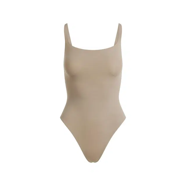 SKIMS SS25 FITS EVERYBODY SQUARE NECK BODYSUIT