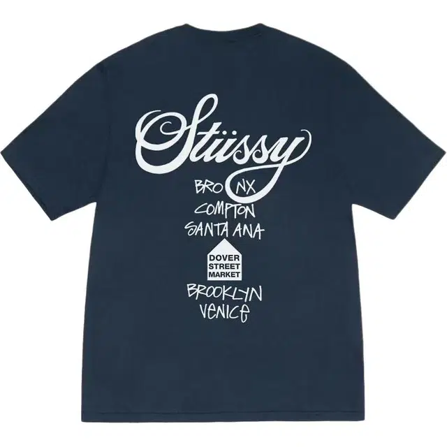 Stussy x DSM SS25 World Tour T-Shirt T