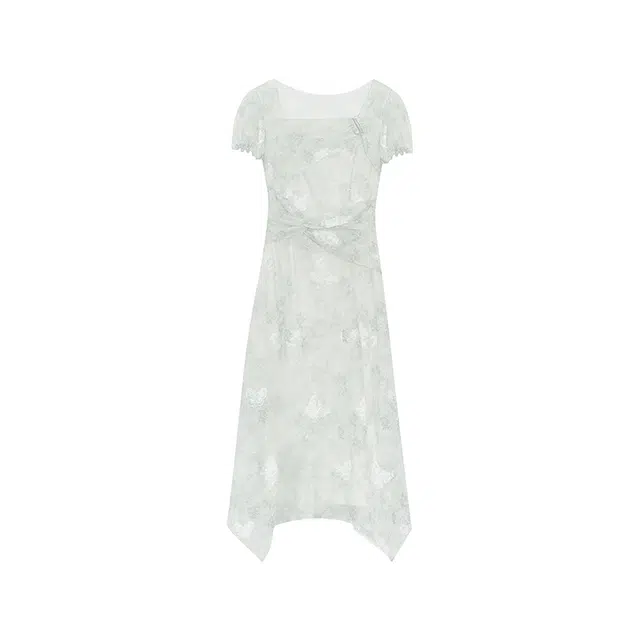 潞优野 修身简约通勤短袖连衣裙 女款