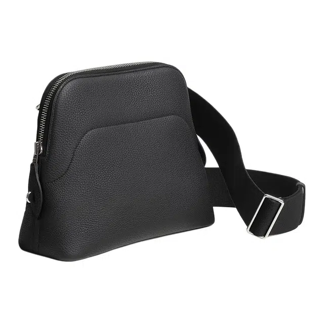 HERMES Bolide Messenger Togo 89 Noir