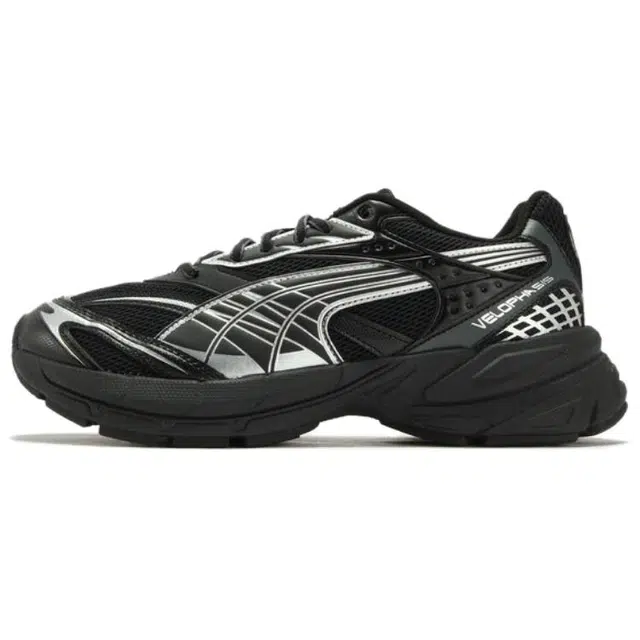 PUMA Velophasis Black Silver