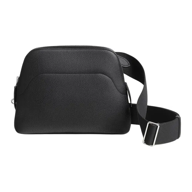 HERMES Bolide Messenger Togo 89 Noir