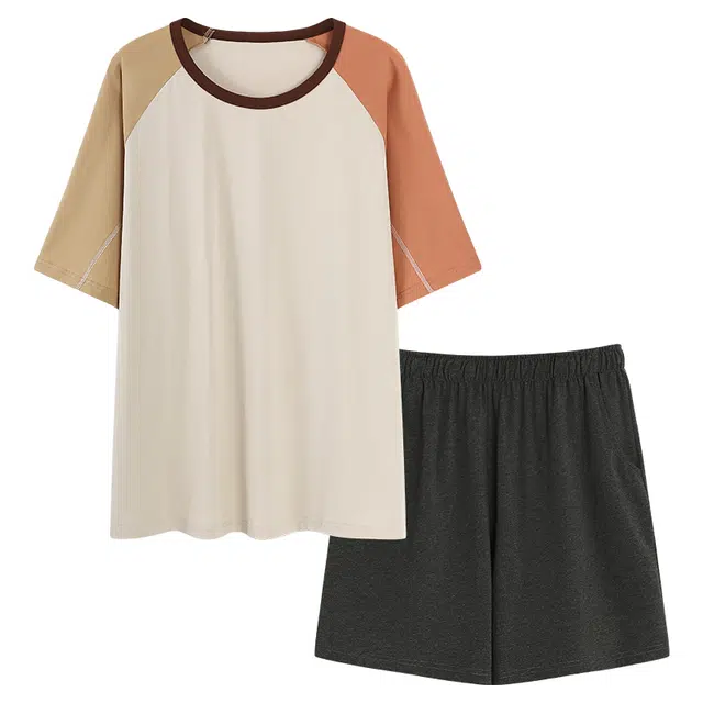 好福份 夏季女时尚休闲家居服睡衣套装 女款