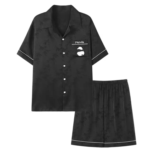 好福份 夏季薄款休闲舒适纯色简约风家居服睡衣套装 女款