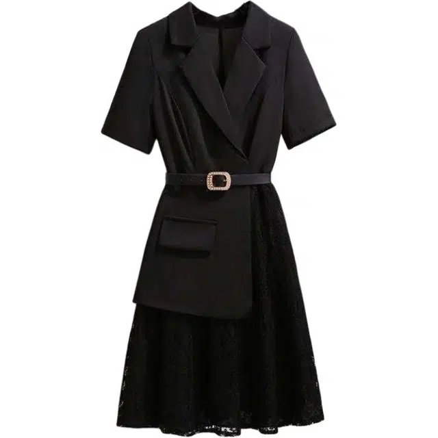 木清清 简约舒适休闲短袖连衣裙 女款