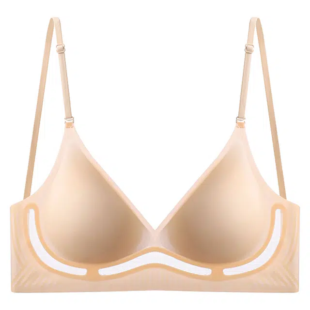 二三二三 无痕裸感小胸聚拢大胸显小亲肤收副乳防下垂塑型美背调整型文胸 女款 组合装