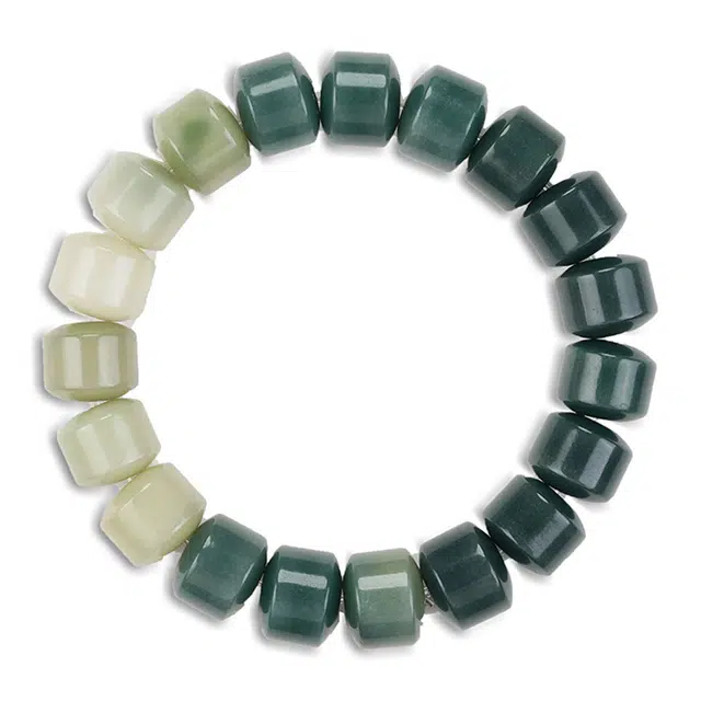 得笙陌 渐变绕指柔国潮佛珠 复古简约手饰品 菩提根 手串 男女同款情侣款