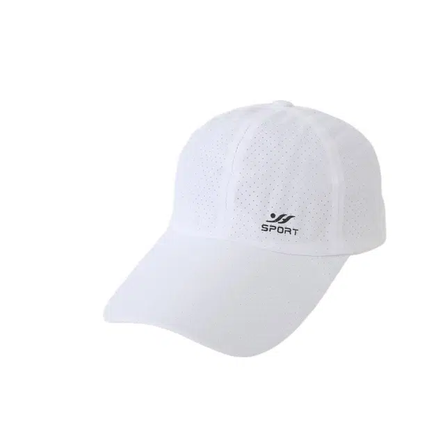 艾佳微 凉爽透气速干防晒户外通勤露营爬山旅游 涤纶 鸭舌帽 男女同款情侣款