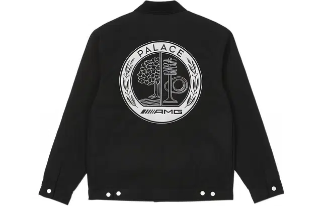 PALACE x AMG Palace Amg 2.0 Work Jacket Black Logo