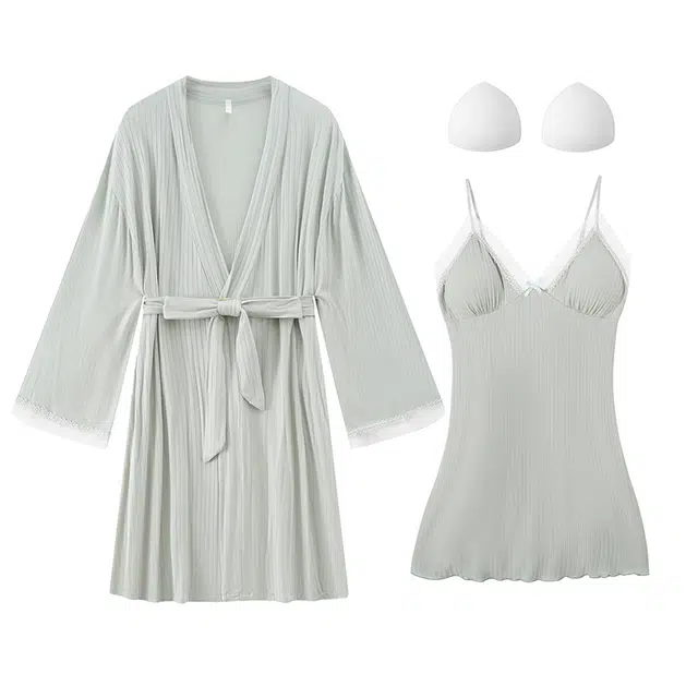 好福份 带胸垫夏季女时尚家居服睡衣套装 女款