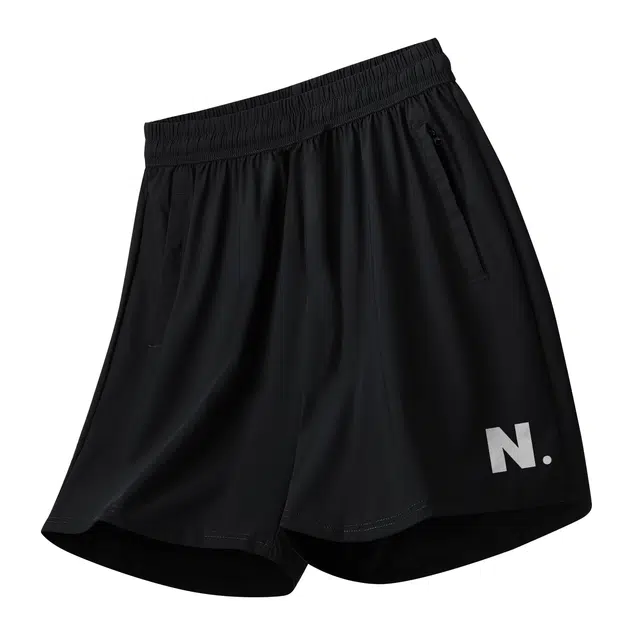 纳趣 百搭户外简约潮流舒适五分休闲短裤 男款