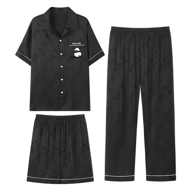 好福份 夏季薄款纯色休闲时尚简约风家居服睡衣套装 女款