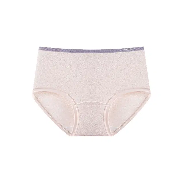 俞兆林 舒适无痕简约中高腰纯棉加长档内裤 女款 组合装