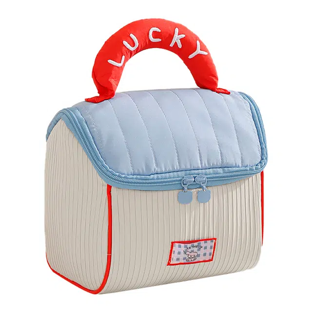 班哲尼 小房子化妆包旅行洗漱包大容量手提便携分区 收纳包