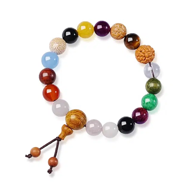 【高品质】 谧月珠宝 新中式招财转运珠 佛珠盘玩 国潮轻奢多宝十八籽 菩提子/菩提籽 手串 男女同款情侣款