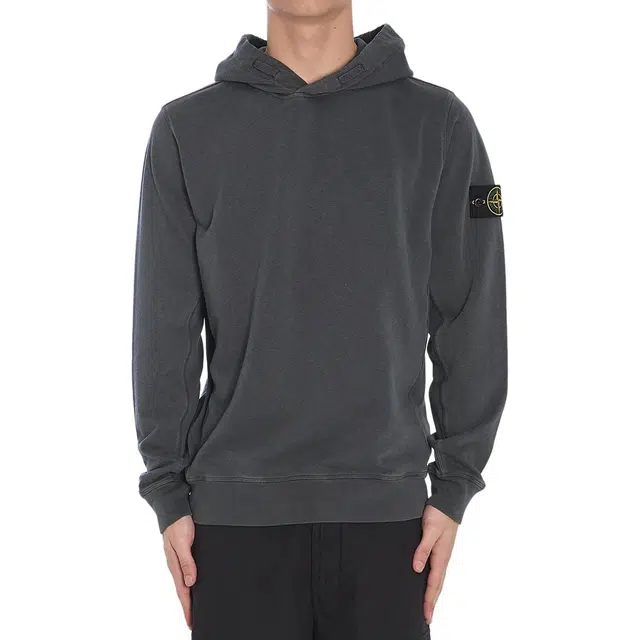 Stone Island Hoodie Deep Grey