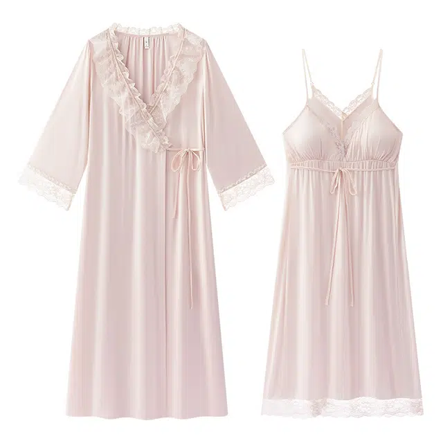 好福份 带胸垫优雅甜美家居服睡衣套装 女款