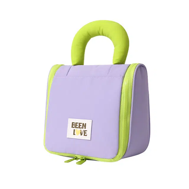 班哲尼 棉花糖挂钩洗漱包大容量手提便携分区收纳包 化妆包