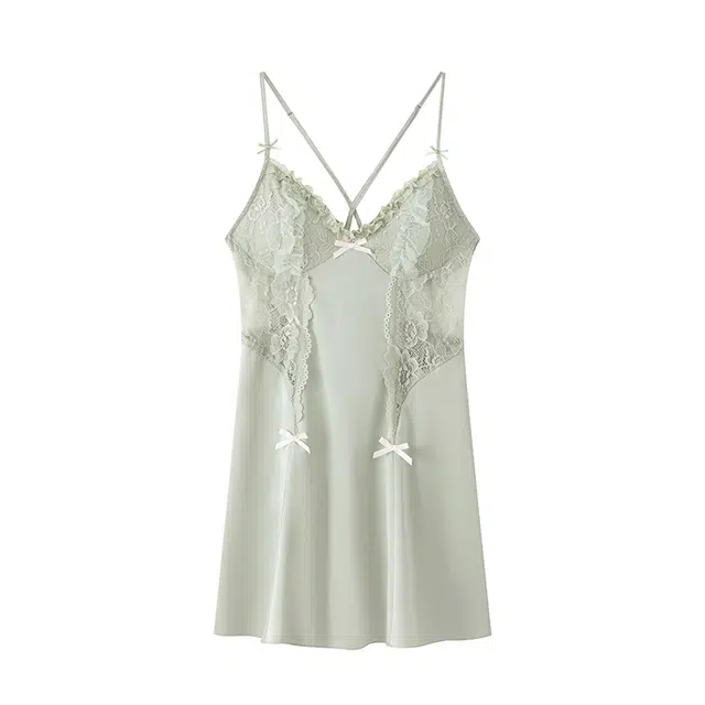 好福份 带胸垫舒适家居服无袖吊带夏季睡裙 女款