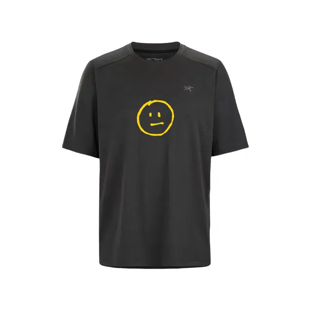 Arcteryx CORMAC CREW logoT black gray